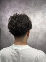 スピン 本八幡(SPIN)&nbsp;MEN’S HAIR/サーフカール/刈り上げセンターパート/本八幡