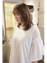 リプレイ(replay)&nbsp;レイヤーカット　ハッシュカット