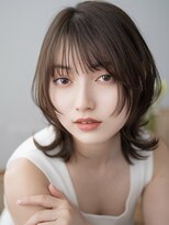 バーチュー(virtue)&nbsp;【大人可愛い】外ハネ軽めボブ×透明感アッシュブラウン＊