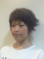 クロップ エス 茅ヶ崎本店(crop es)&nbsp;秋のダブルカラー ラベンダーパープル