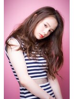 エルデ ナインズ ヘアー スタンド 川口店(elde 9's HAIR STAND)&nbsp;大人かわいいくびれミディ☆ラブルーズウェーブ 川口