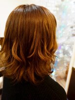 エアリー ヘアーデザイン(airly hair design)&nbsp;[airly]カーキとオレンジ