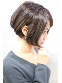 【 新宿savian】重めナチュラルボブ　　【新宿・西武新宿】