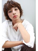 ぼさ可愛いショートヘア