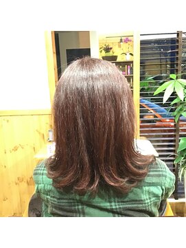 リュッゲヘアー(LYgge hair) レディースセミロング