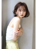 【Blanc/梅田】耳かけ/艶カラー/ボブmay223