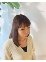 ナルヘアー 越谷(Nalu hair)&nbsp;艶髪ワンレンボブ