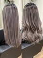 ロナバイソル(lona by SoL)&nbsp;ストレートでも巻いても決まります。