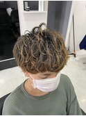 スパイラルパーマ