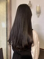 パリスパート2&nbsp;根本 中間 ストレート 毛先 カール 楽々 ヘアスタイル