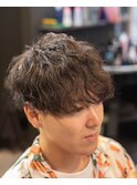 ナチュラル波巻きパーマ