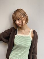 ロンド ストラーダ 心斎橋(Lond strada)&nbsp;シルキーベージュ×グレージュカラー【髪質改善/縮毛矯正】