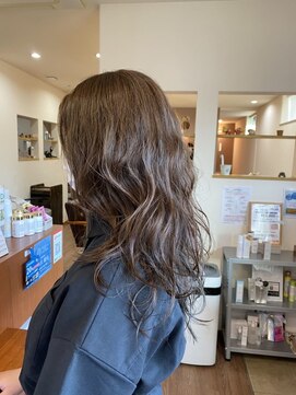 シープ(Sheep) ごくゆるパーマ&グレージュカラー