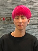ケースタイル ヘアスタジオ 有楽町本店(K-STYLE HAIR STUDIO) マッシュ/ブリーチ/ピンク/ツーブロック/銀座/有楽町＜理容室＞