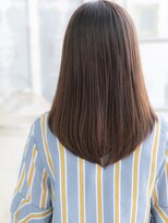 モッズヘア 上尾西口店(mod's hair)&nbsp;★ミルクティーアッシュ前下がりレイヤーロング20代30代40代★9!