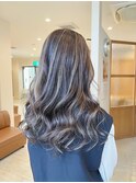 20代30代ナチュラルハイライト/大人のデザインカラー/ベージュ