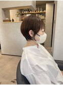 お手入れ簡単ショートボブ ハマショート