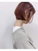 首がきれいに見えるボブ