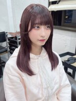 ベレーザ 渋谷(BELEZA)&nbsp;7642髪質改善トリートメントブリーチなしカラー韓国ワンホンヘア