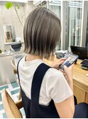ミニボブ×透明感カラーC12