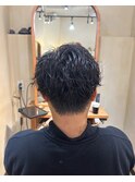 men's 無造作パーマ