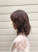 《お客様スタイル47》ミディアムレイヤー×パーマ