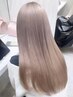 カット+ダブルカラー+クイックトリートメント　ブリーチ/天神大名/髪質改善