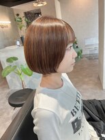 クプラ(Qpula)&nbsp;【qpula 城慎太郎】白髪ぼかしハイライト＋ミニボブ