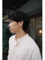 ブラウン バイ イフ 福島(BROWN by if) ナチュラルパーマ/センターパート