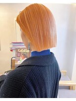 エイム(AiM)&nbsp;ハイトーンオレンジ/ボブ/ハイトーン