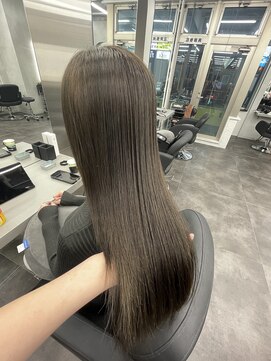 エイト 立川店(EIGHT) 縮毛矯正×オリーブグレージュ