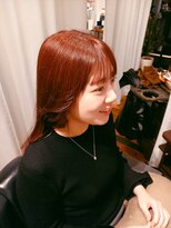 ハナノコ(HANANOKO) ブリーチなしハイトーンロング