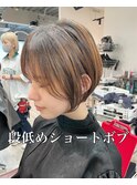 大人ショートボブ×丸みショート×ミニボブ  20代30代40代