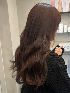 ロビン アンド ダルク(robin&darc) ハイライトカラーミルクティーベージュレイヤーカット