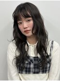 エアリーウェーブパーマロング
