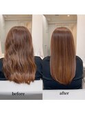『髪質改善』ストレートエステ（縮毛矯正/酸性ストレート）