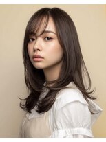 hum 立川【ハム】髪質改善・酸性ストレート・縮毛矯正 ココアベージュ/オリーブグレー/小顔/黒髪[立川/髪質改善]