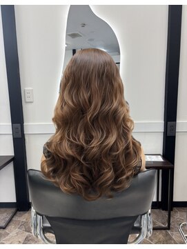 ロア 熊本(LOA) コテ巻き風パーマ　くっきり　中国風