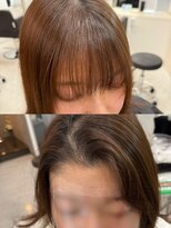 マーシュ 梅田(marshu)&nbsp;MAHO限定！前髪の割れ、生え癖気になる方専用クロスパーマ♪