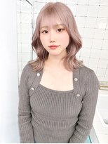 フウ(fuh) ピンクベージュ/ミルクティー/ハイトーン/艶/ベージュ