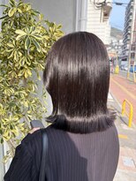 エマ 浦上駅前店(EMMA) 寒色地毛風カラー×シルクトリートメント