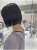 ミニボブ・前下がりボブ・黒髪・暗髪[国分寺]