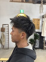 アレックスレコ(alex reco) 刈り上げスパイキーショート