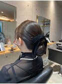人気の韓国風タイトカチモリアレンジ