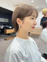 サンドエス 銀座(sand S)&nbsp;外ハネが可愛いミニボブショート【銀座/東銀座】