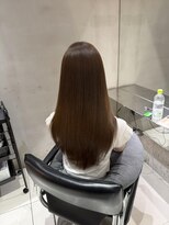 レックス アオヤマ(RexAOYAMA)&nbsp;艶モカブラウンの美髪ロング