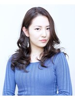 ヘアスタジオ クー(Hair Studio XYY) イルミナカラー　大人ミディアム　ブルージュ　グレージュ