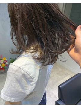 キチ(kichi.) [kichi.] オリーブベージュ×レイヤー