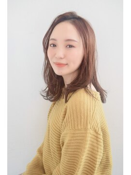 ニスル センター南店(NISURU） 似合わせカット/大人ガーリー/ダークアッシュ/着物/センター南