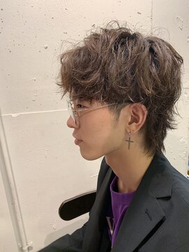 エル(EL by green) 【MITSU】マッシュウルフ×ショートレイヤー×ツーブロック